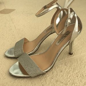Silver heels